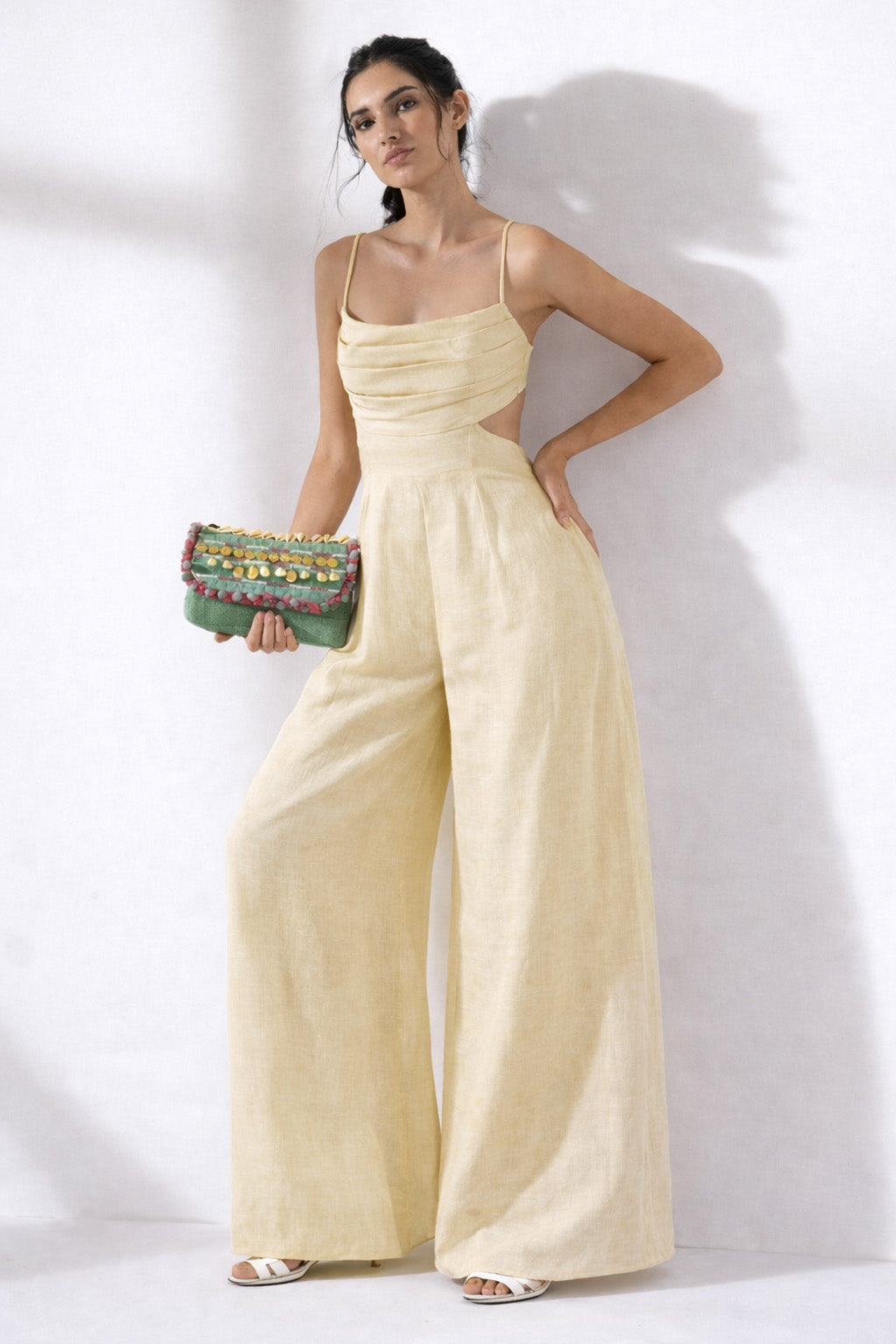 Pure Linen Embroidery Fabric