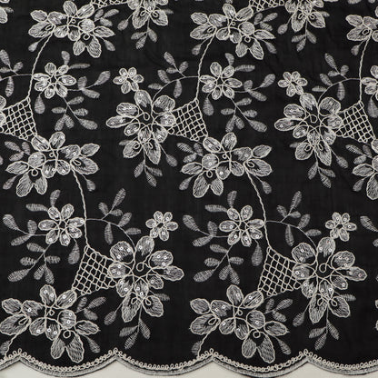 Organza Embroidery Fabric