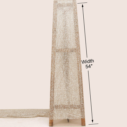 Heavy Net Embroidered Fabric