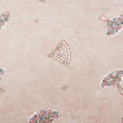 Organza Net Embroidery Fabric