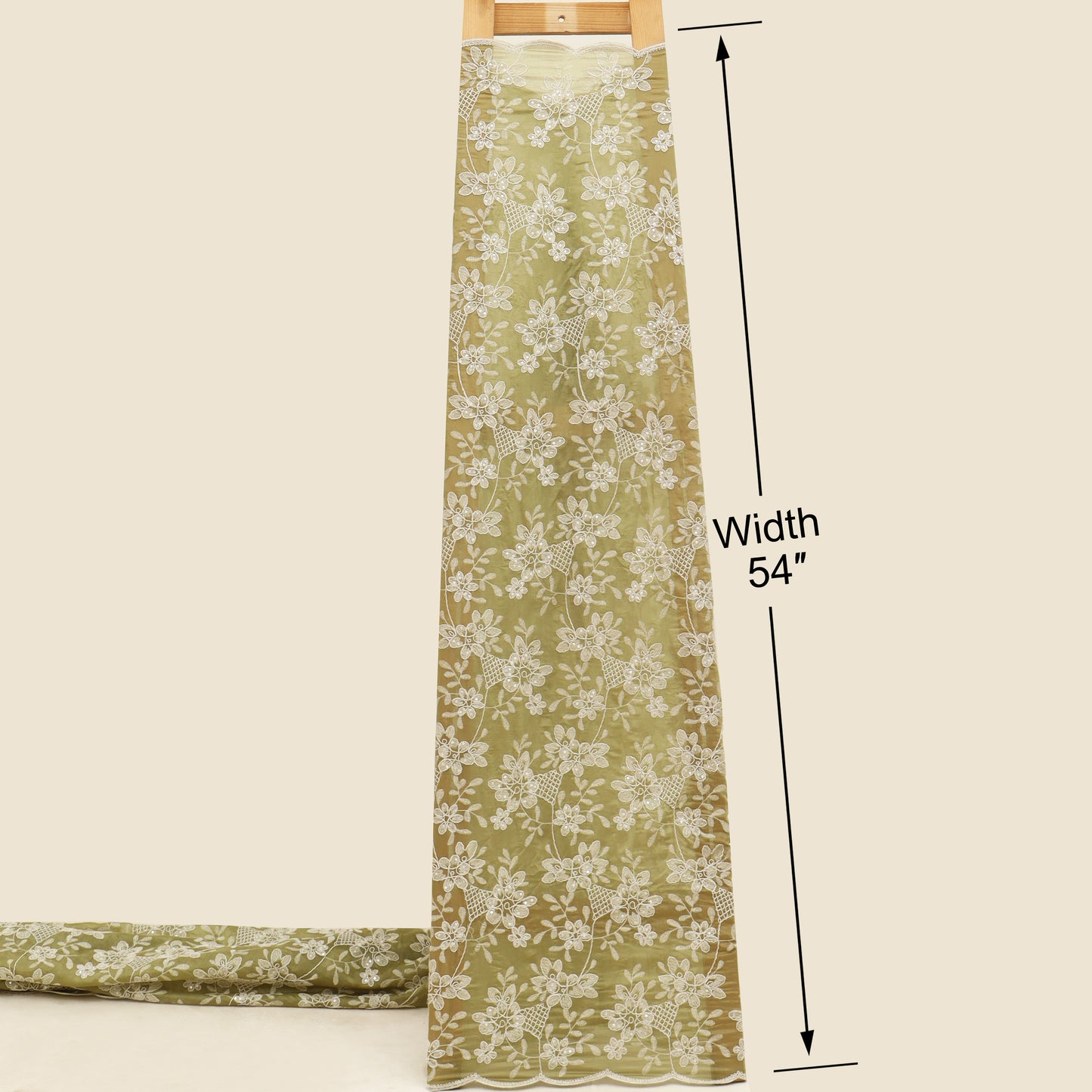 Organza Embroidery Fabric