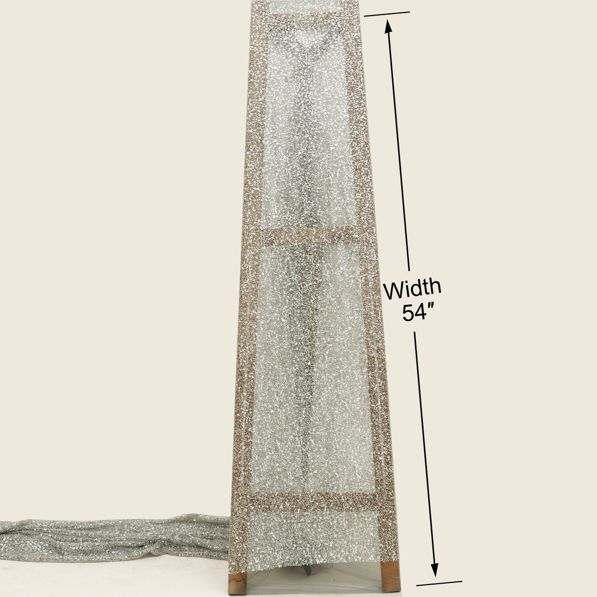 Heavy Net Embroidered Fabric