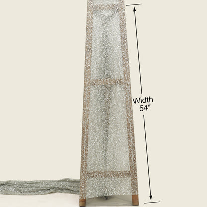 Heavy Net Embroidered Fabric