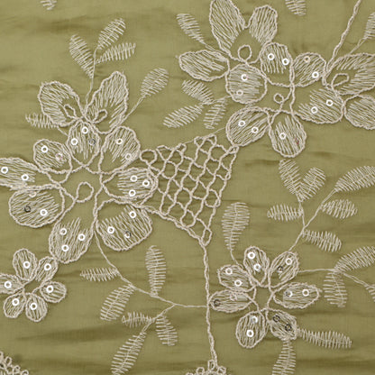Organza Embroidery Fabric