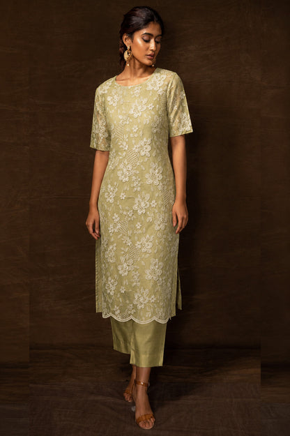 Organza Embroidery Fabric