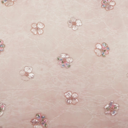 Organza Net Embroidery Fabric