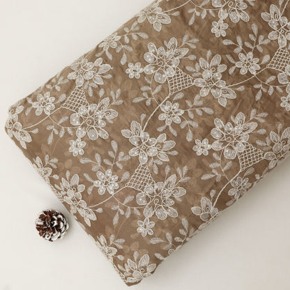 Organza Embroidery Fabric
