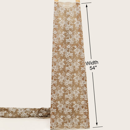 Organza Embroidery Fabric