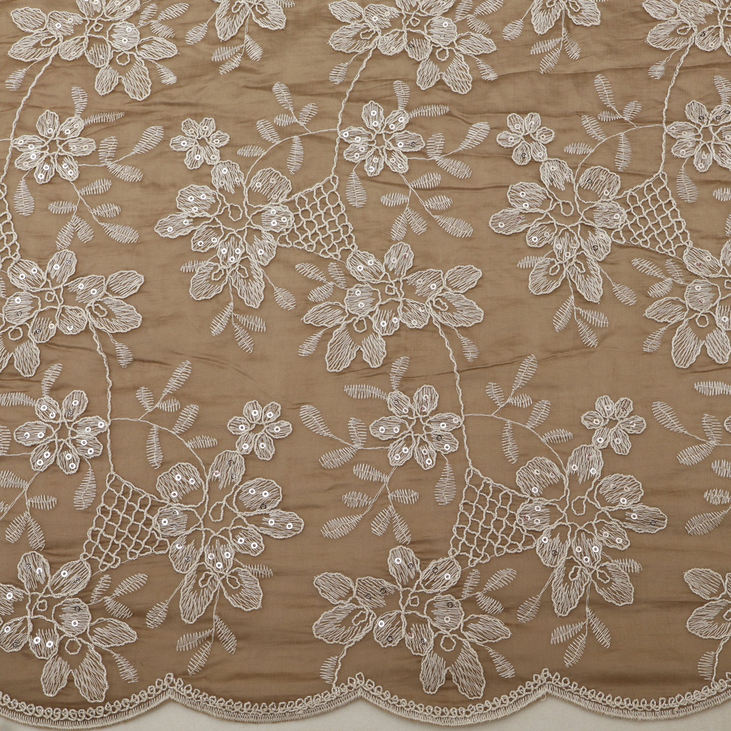Organza Embroidery Fabric