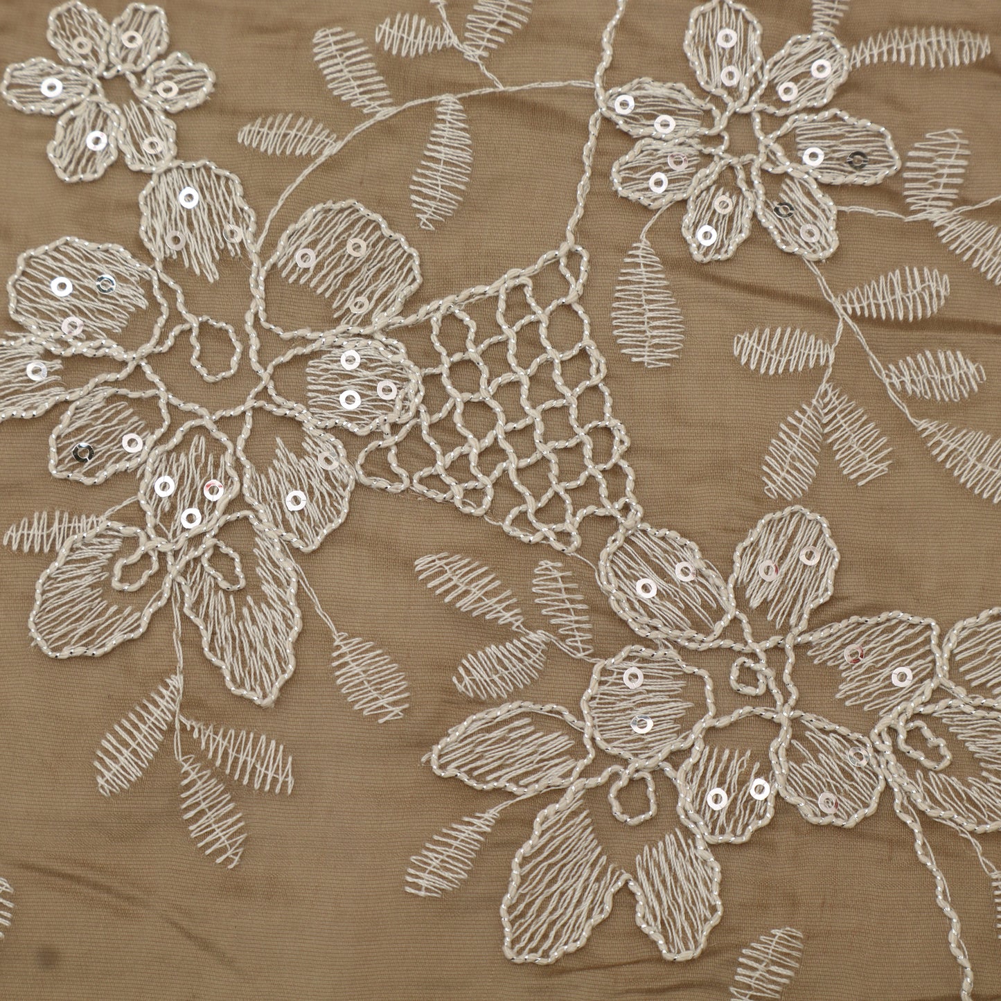 Organza Embroidery Fabric