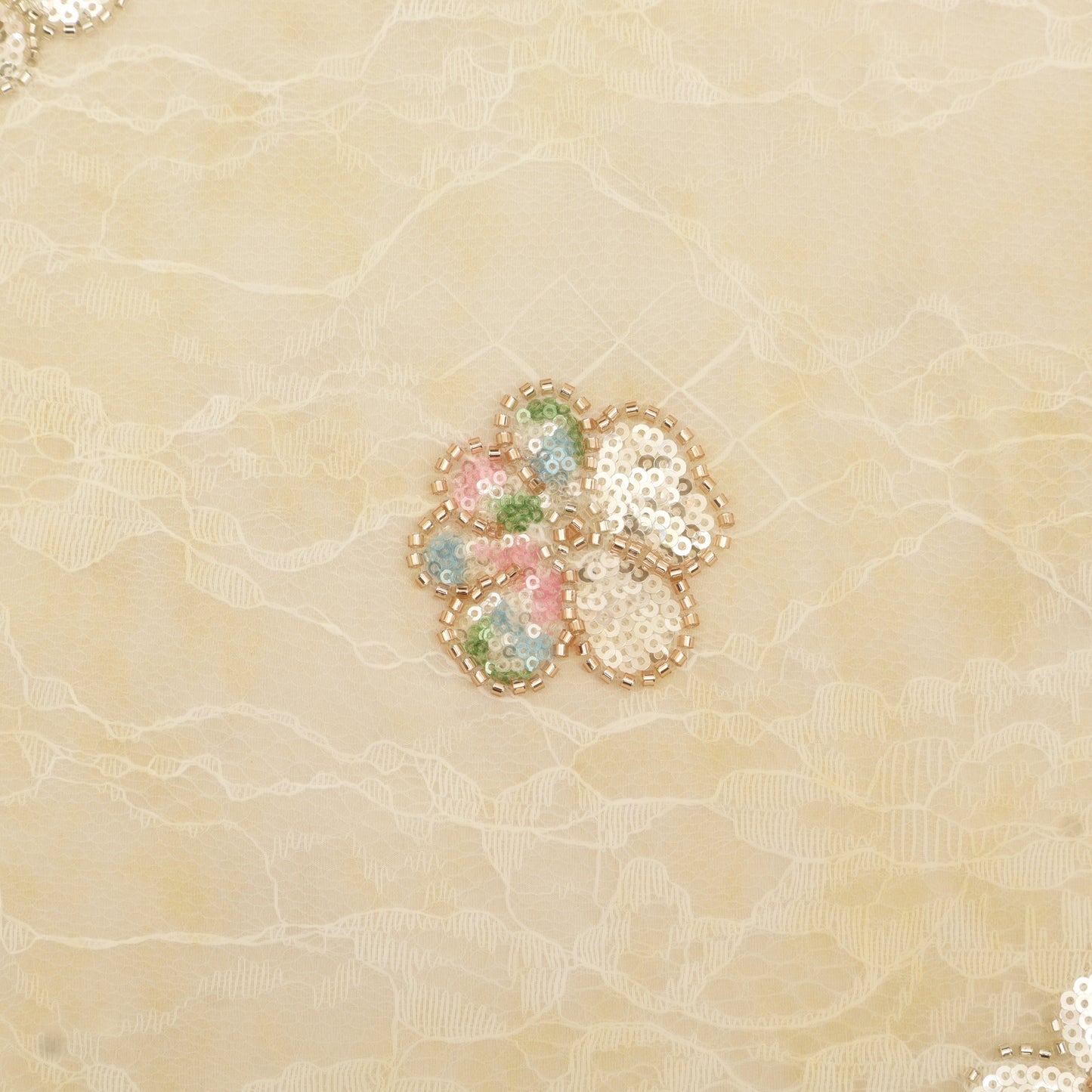 Organza Net Embroidery Fabric