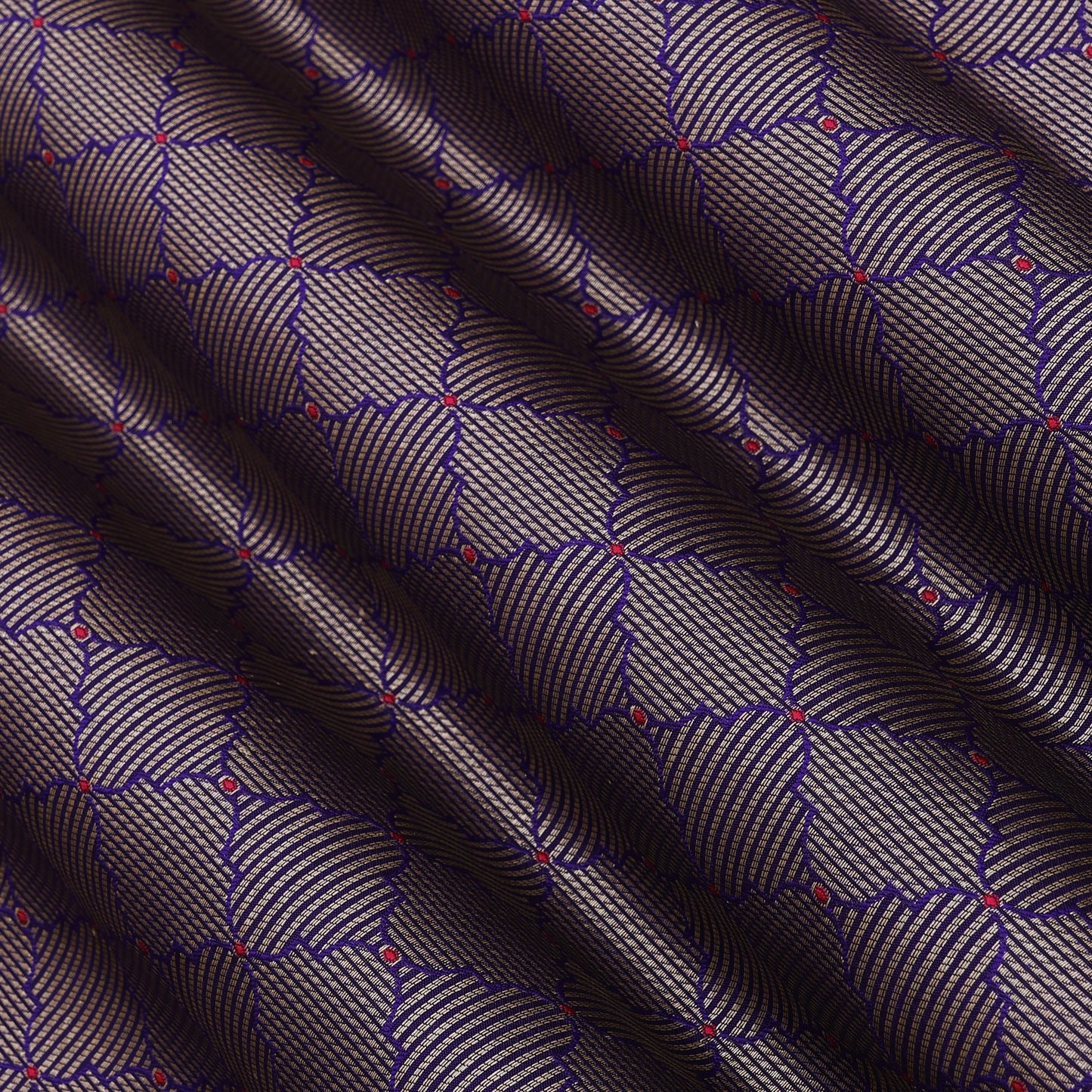 Pure Katan Meena Brocade Fabric