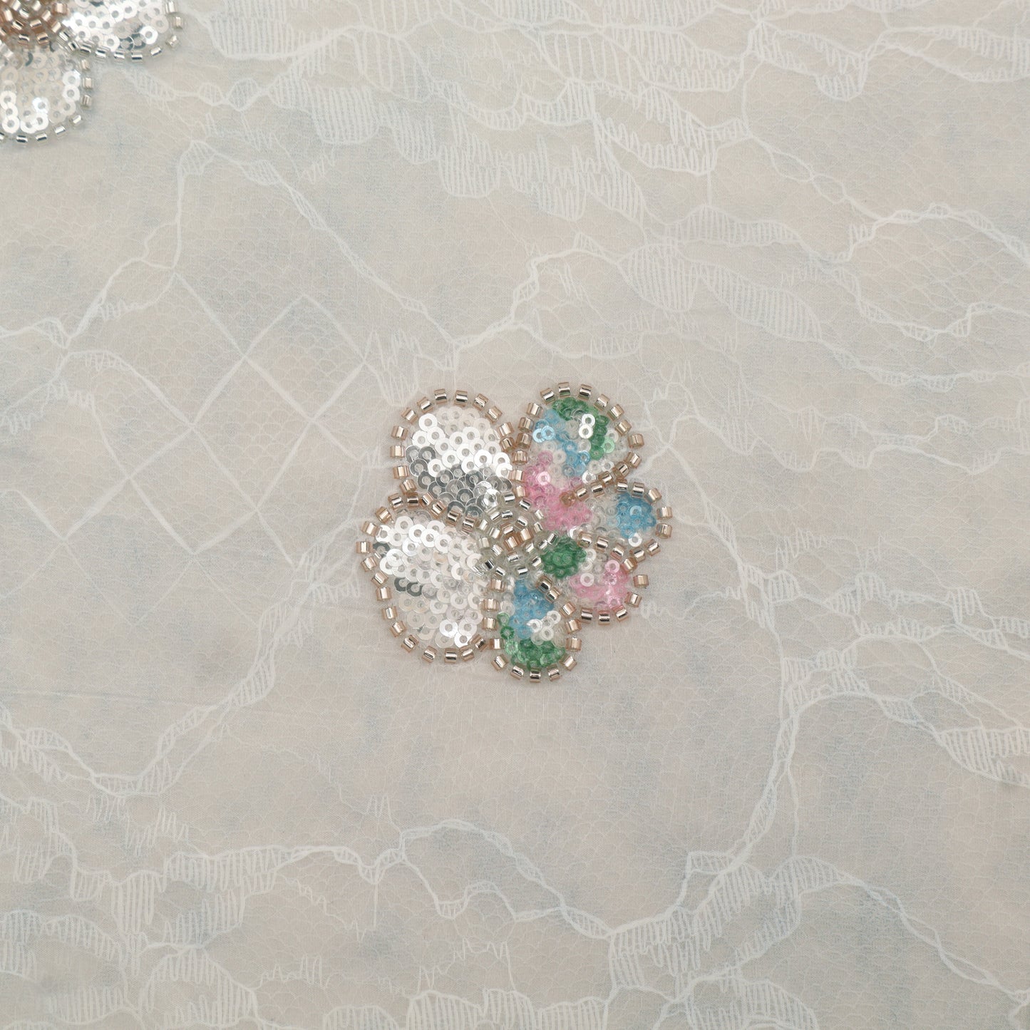 Organza Net Embroidery Fabric