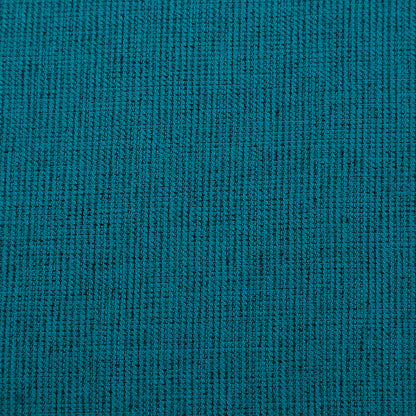 Teal Blue Color Pashmina Check Fabric
