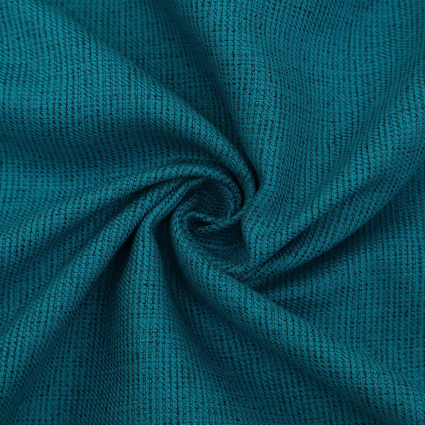 Teal Blue Color Pashmina Check Fabric