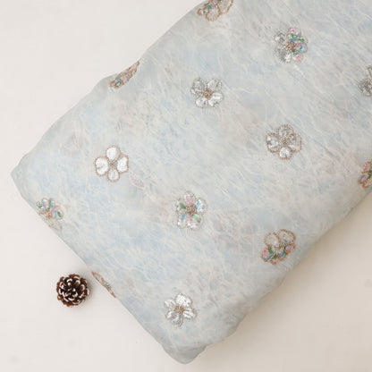 Organza Net Embroidery Fabric