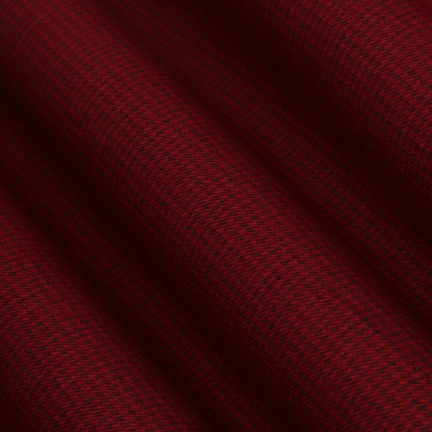 Maroon Color Pashmina Check Fabric
