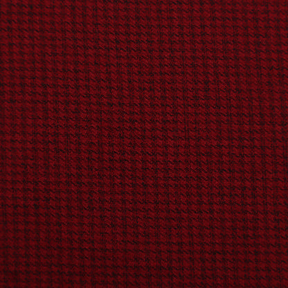 Maroon Color Pashmina Check Fabric