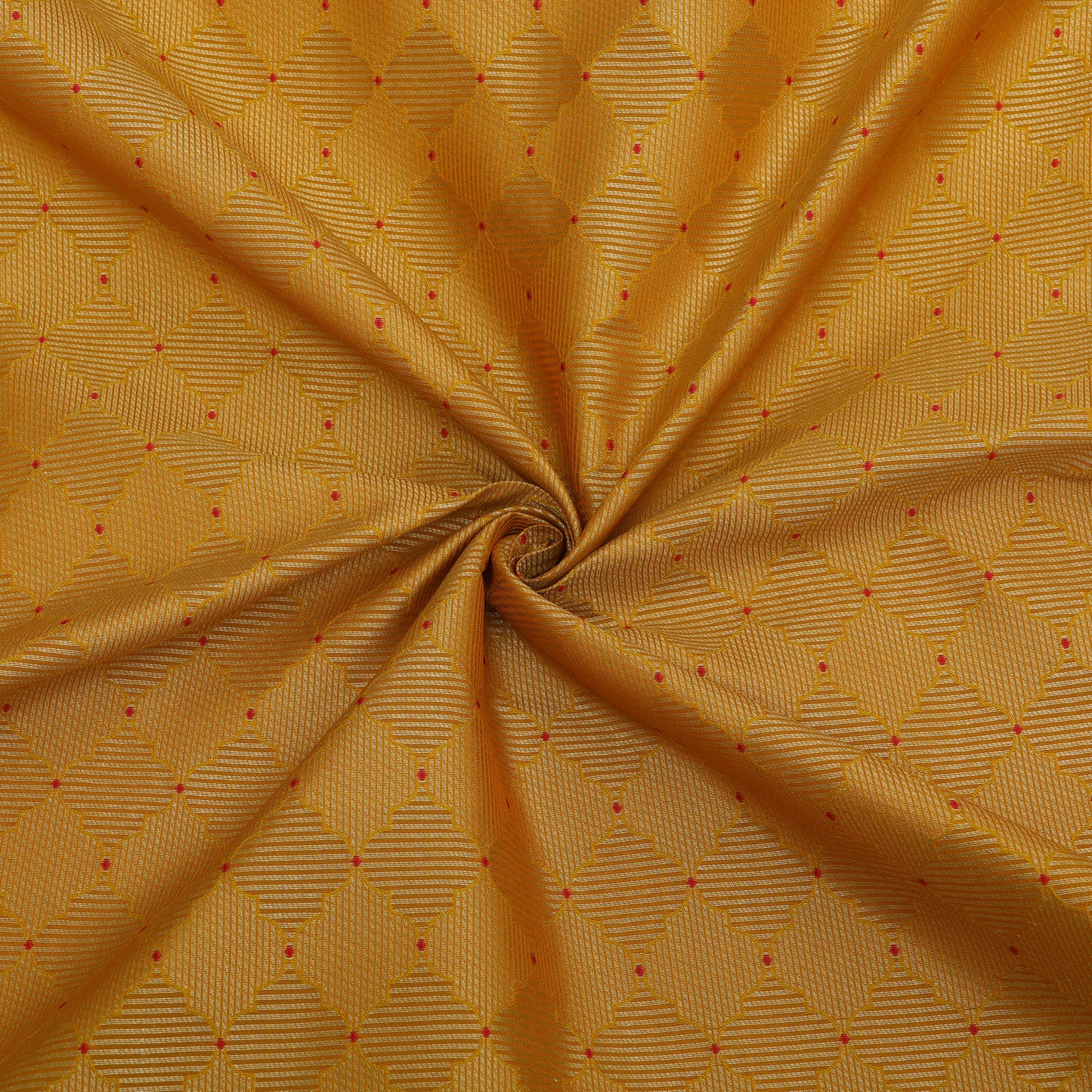 Pure Katan Meena Brocade Fabric