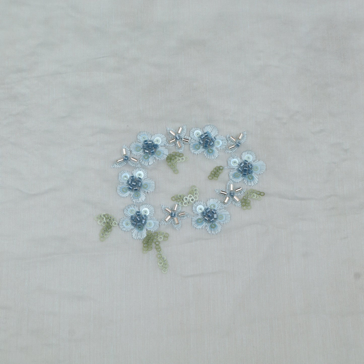 Chanderi Embroidery Fabric