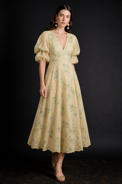 Georgette Patch Print Embroidery Fabric