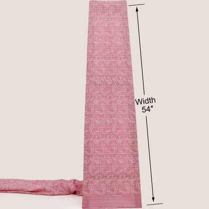 Chanderi Embroidery Fabric