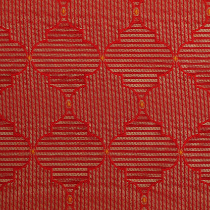 Pure Katan Meena Brocade Fabric