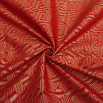 Pure Katan Meena Brocade Fabric