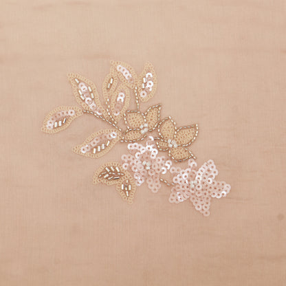 Chanderi Embroidery Fabric