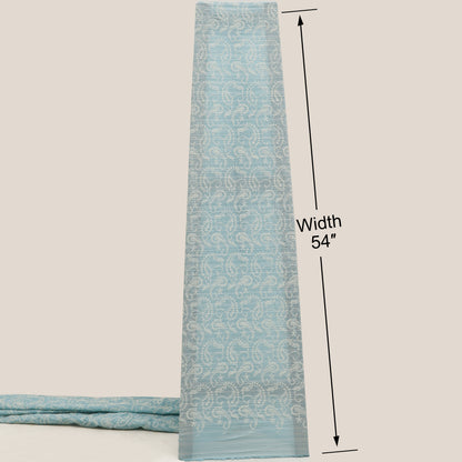 Chanderi Embroidery Fabric