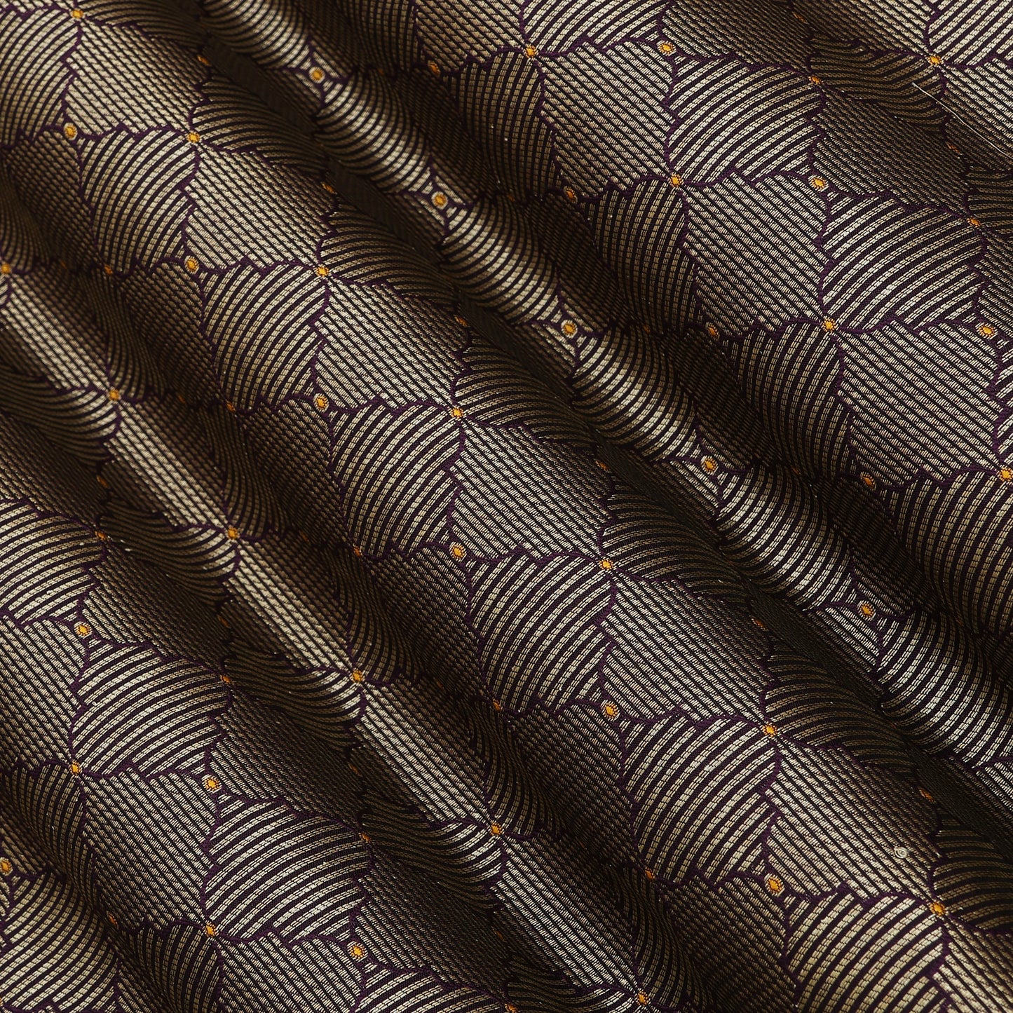 Pure Katan Meena Brocade Fabric