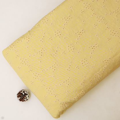 Crepe Stripe Embroidery Fabric