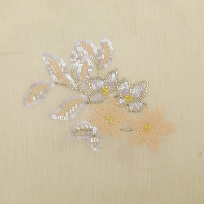 Chanderi Embroidery Fabric