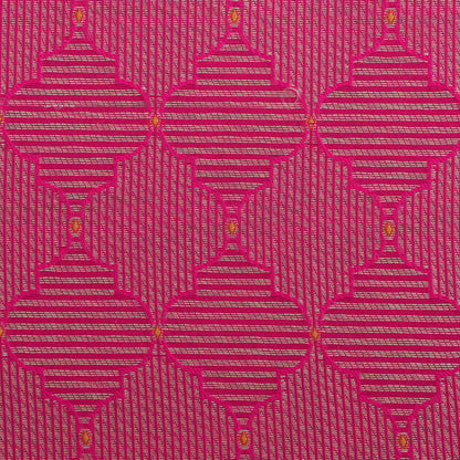 Pure Katan Meena Brocade Fabric