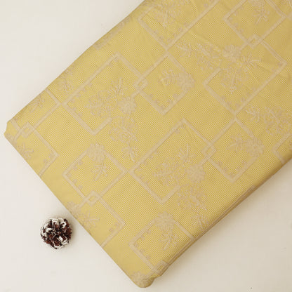 Crepe Stripe Embroidery Fabric