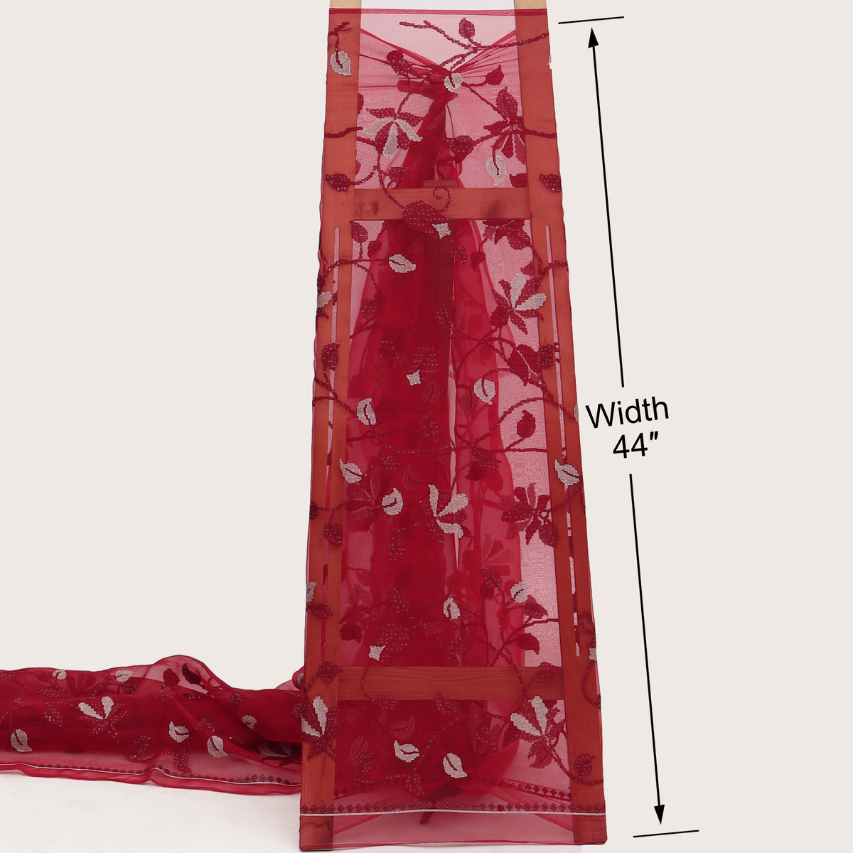 Pure Organza Embroidery Fabric