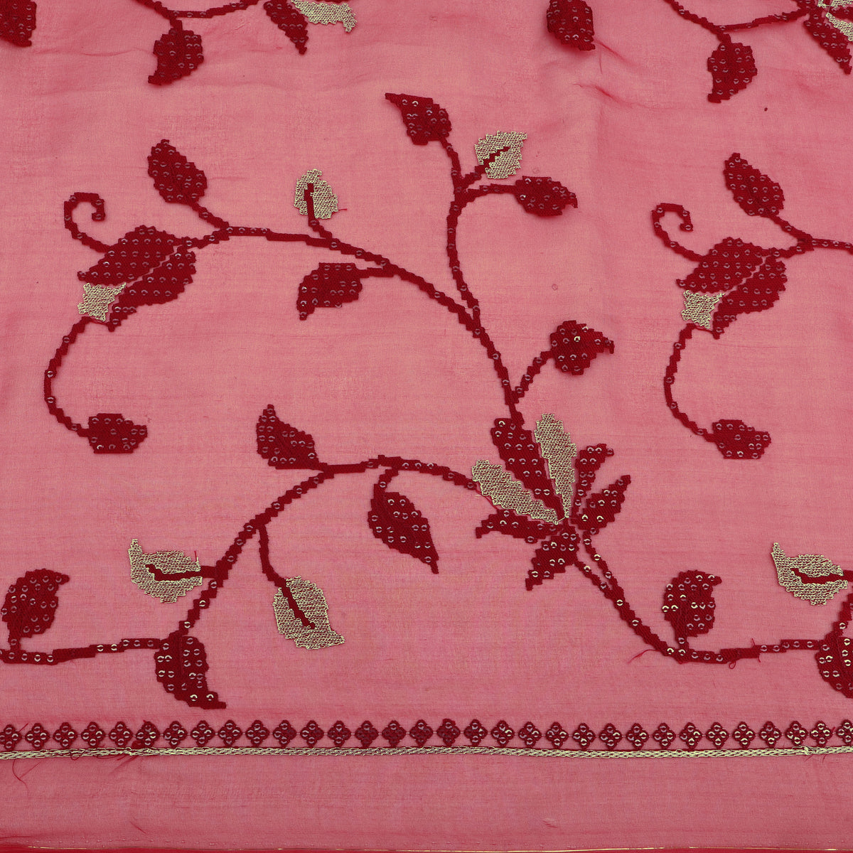 Pure Organza Embroidery Fabric