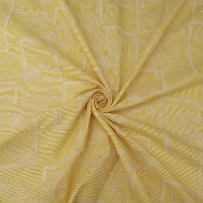 Crepe Stripe Embroidery Fabric
