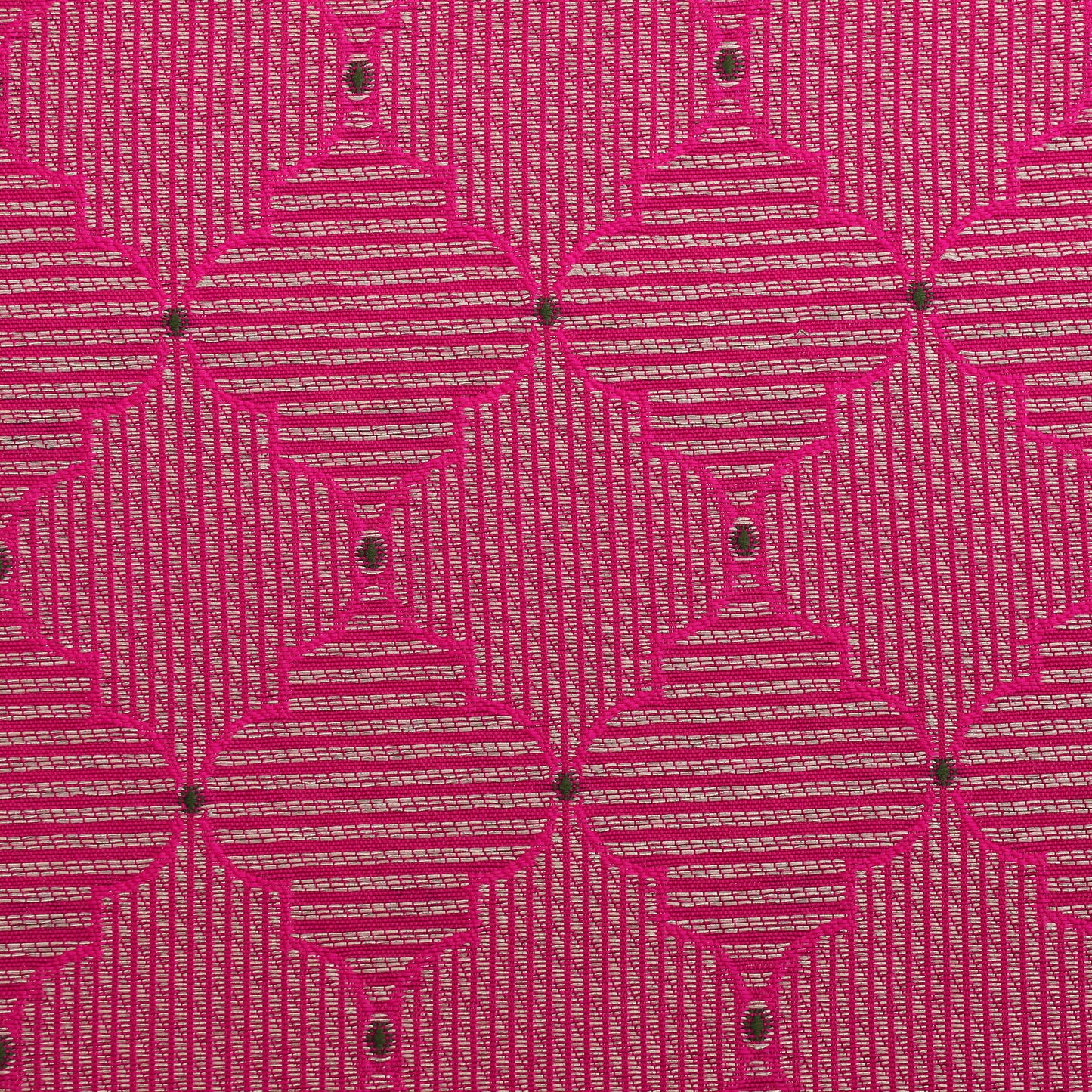 Pure Katan Meena Brocade Fabric