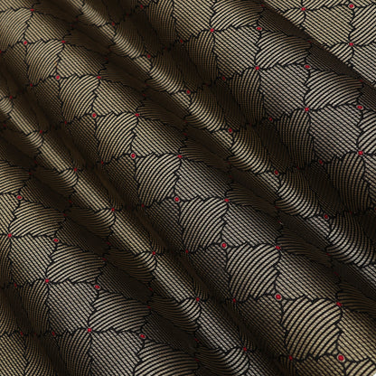 Pure Katan Meena Brocade Fabric