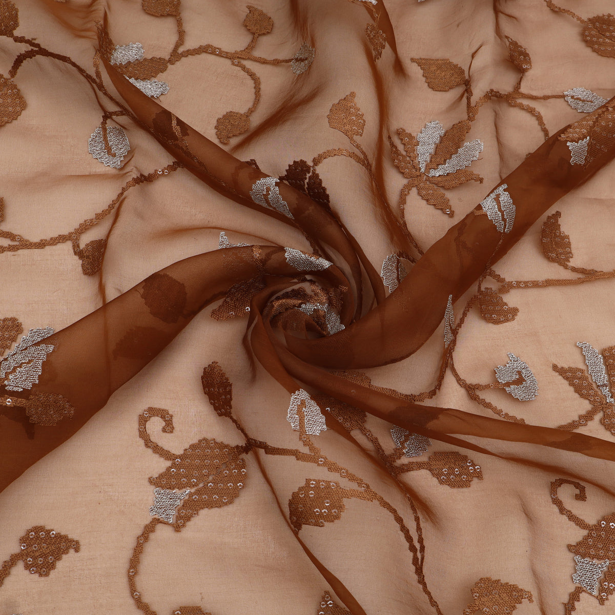 Pure Organza Embroidery Fabric