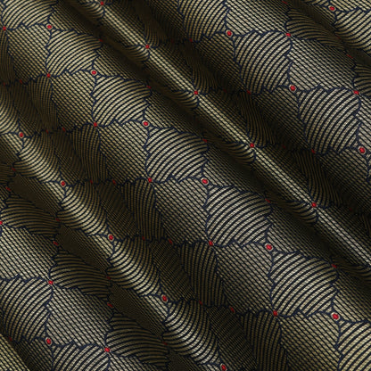 Pure Katan Meena Brocade Fabric