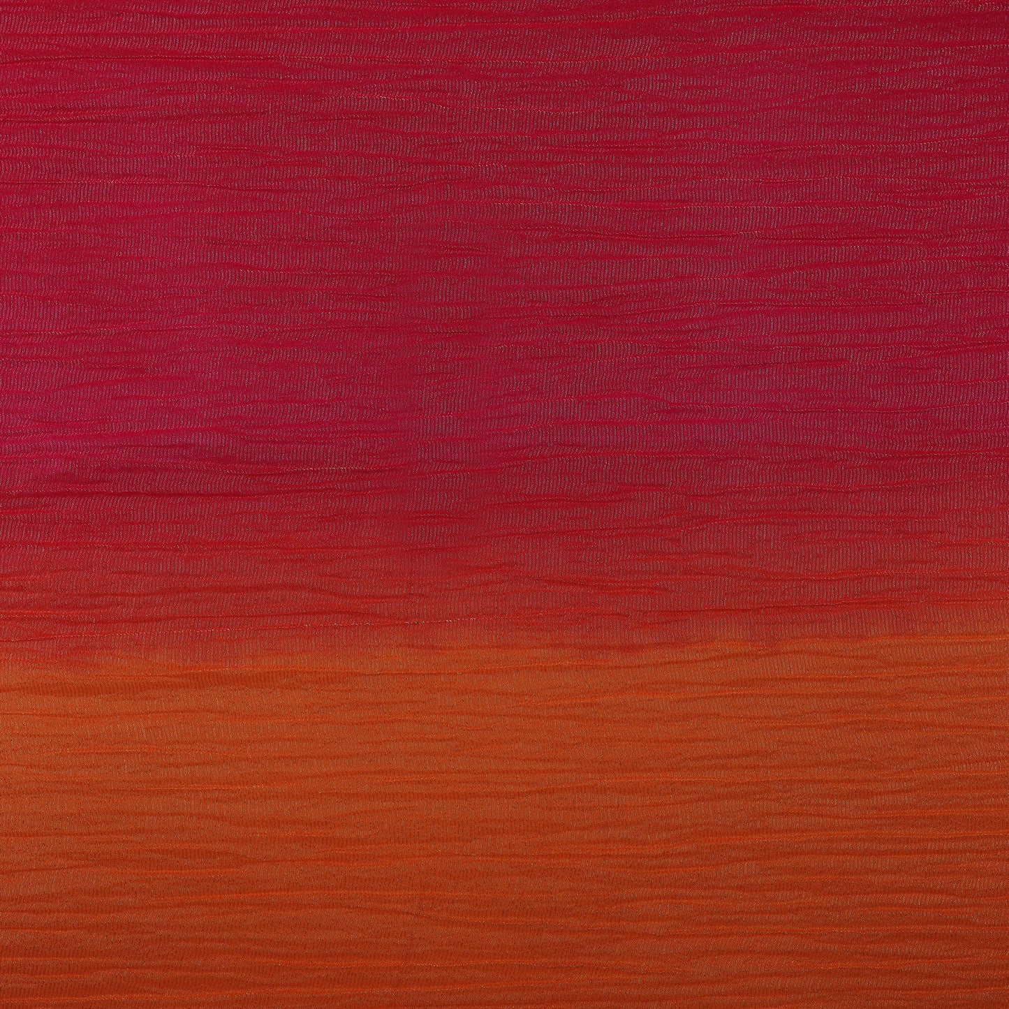 Orange Color Shaded Tissue Booti Fabric