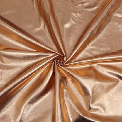 Denim Leather Foil Fabric
