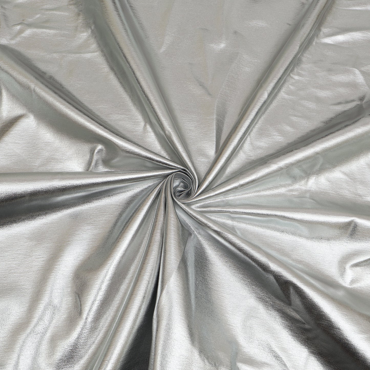 Denim Leather Foil Fabric