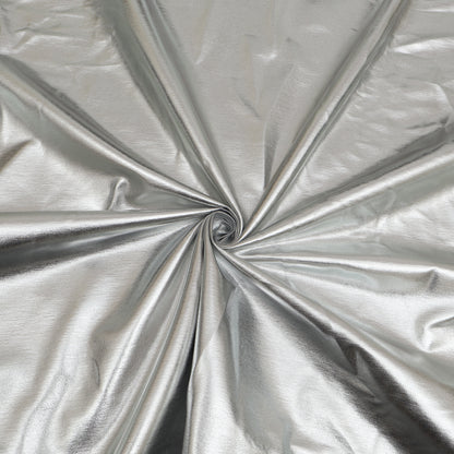 Denim Leather Foil Fabric