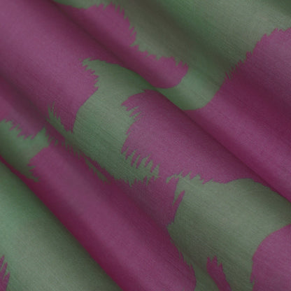 Colored Color Mulmul Print Fabric