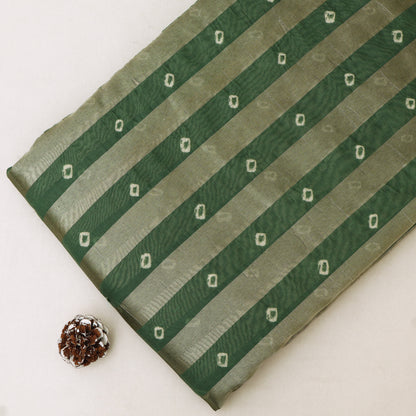Chanderi Patta Bandhani Print Fabric
