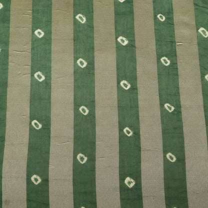 Chanderi Patta Bandhani Print Fabric