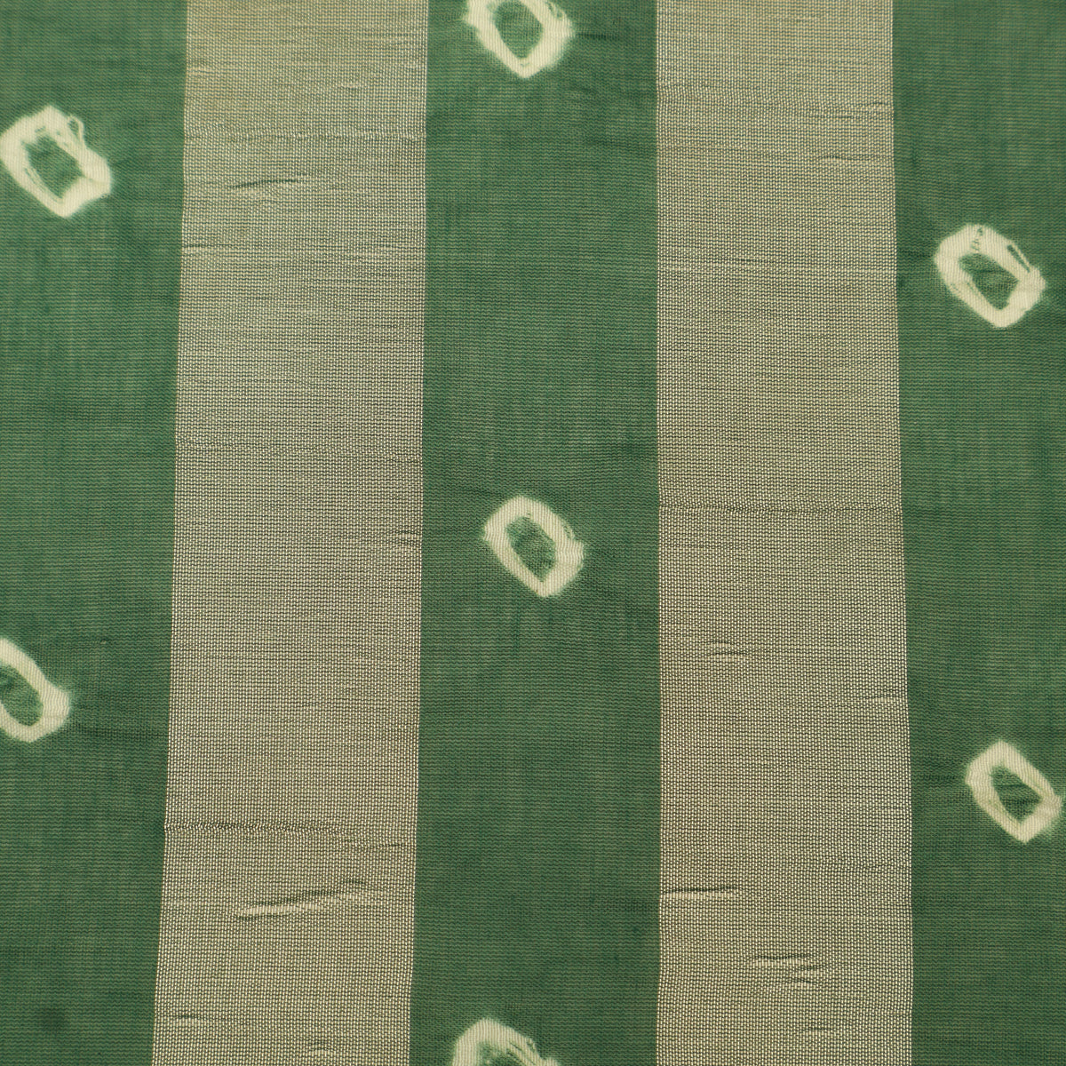 Chanderi Patta Bandhani Print Fabric